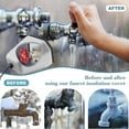 thumbnail image 3 of Outdoor Foam Faucet Cover, Winter Freeze Protection,Reusable Hose Cover 2 Pack, 3 of 3