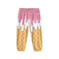 thumbnail image 5 of DISNIMO Ice Cream Bloomer Harem Pants for Girls Size 13-16 Girls Pants Loose Fit Harem Bloomers for Girls Baggy Pants Kids Girls Sweatpants Soft Beach Pants for Girls Jogger Pants High Waisted, 5 of 7