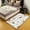 White Brown, variant on Penguin Polar Bear Area Rugs 5x7,Rustic Cabin Lodge Decorative Accent Rug,Kawaii Polar Animal Carpet,Winter Snow Pinecone Botanical Indoor Floor Mat for Bedroom Living Room Classroom