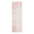 thumbnail image 3 of Unique Loom Bohemian Trellis Collection Area Rug - Gypsy (2' x 6' Runner Dusty Rose/Ivory), 3 of 7
