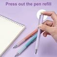 thumbnail image 3 of 1ml Ballpoint Pens,Medium Point Pen with Super Soft Grip Ball Point Pen for Men Women Retractable Pens,With Soft Grip Smooth Writing Perfect For Journaling And Gifting, 3 of 7