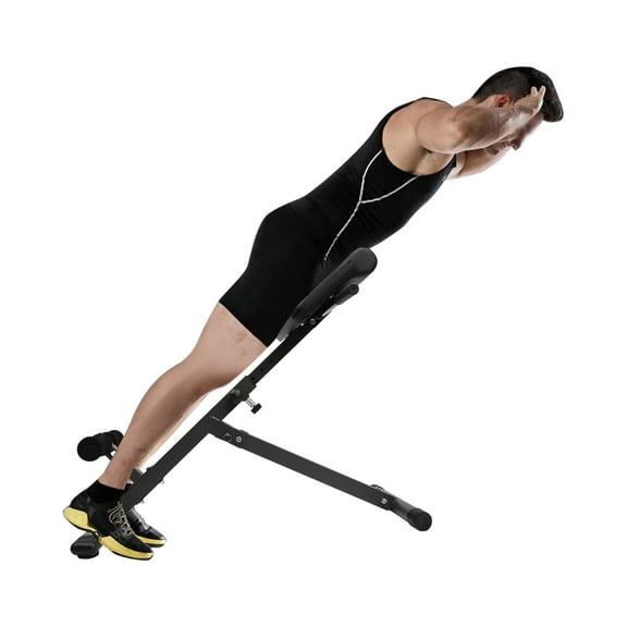 TFCFL Roman Chair Back Extension Machine - Lower Back Hyperextension Bench Adjustable