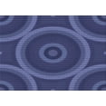 thumbnail image 1 of Ahgly Company Machine Washable Indoor Rectangle Transitional Blue Area Rugs, 2' x 3', 1 of 7