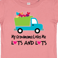 thumbnail image 4 of Inktastic Grandmama Loves Me Heart Truck Boys Baby T-Shirt, 4 of 5