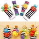 thumbnail image 2 of 1 Pair Baby Wrist Rattles and 1 Pair Socks Rattles Set Educational Development Plush Toys Baby Gift, 2 of 4