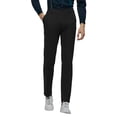 thumbnail image 1 of XDZJLR Mens Casual Pants Solid Colour Draped Style Micro Stretch Large Size Straight Pant, 1 of 5