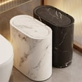 thumbnail image 6 of Product Rubbish Bags Double Can With Top Lid Narrow Space Design For Kitchen Living Room Bathroom Slim Waste for Home Use Durable Construction, 6 of 7