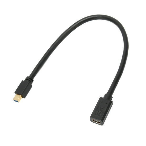 Mini Display Port Maleto Mini Display Port Hembra Cable Mini Displayport 1.4 Mini Display Port Maleto Hembra Cable Mini Displayport Durabilidad probada Walmart en linea