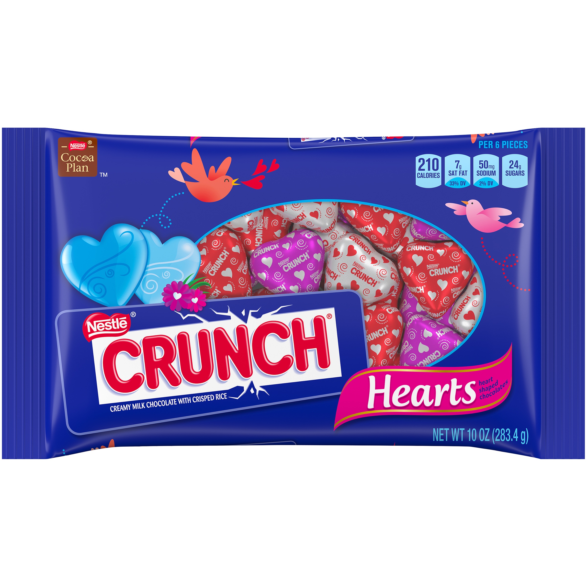 nestle crunch hearts 10