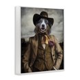 thumbnail image 3 of Stupell Industries Traditional Colonial Fashion Dog White Framed Giclee Art, 24 x 30, by Karen Burke, 3 of 8