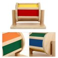 thumbnail image 1 of OULII 1Pack Musical Instruments for Kids Wooden Textile Drum 11.6x5in, 1 of 8