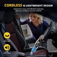 thumbnail image 2 of Silbingan Mini Vacuum Cleaner Cordless Handheld, Rechargeable Portable Car Vacuum with LED Light, Small Lightweight Hand Vacuum for Home, Pet Hair, Dust, Sofa, USB Charging, 2 of 7