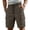 Coffee, variant on CCRFTGI Men's Casual Cargo Shorts with Drawstring Waist and Pockets Summer Outdoor Shorts Comfort Hiking Shorts Light Gray L