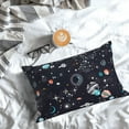 thumbnail image 7 of KLL Galaxy2 Pillow Covers Envelope Closure,Super Soft and Cozy Fuzzy Fleece Pillow Case Cover 16"x24", 7 of 7