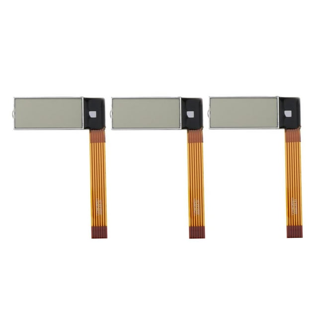 Pantalla LCD de 3 X 2,5 Pulgadas Adecuada para Camiones Tachomete DYNWAVEMX Pantalla de visualización del LCD del coche