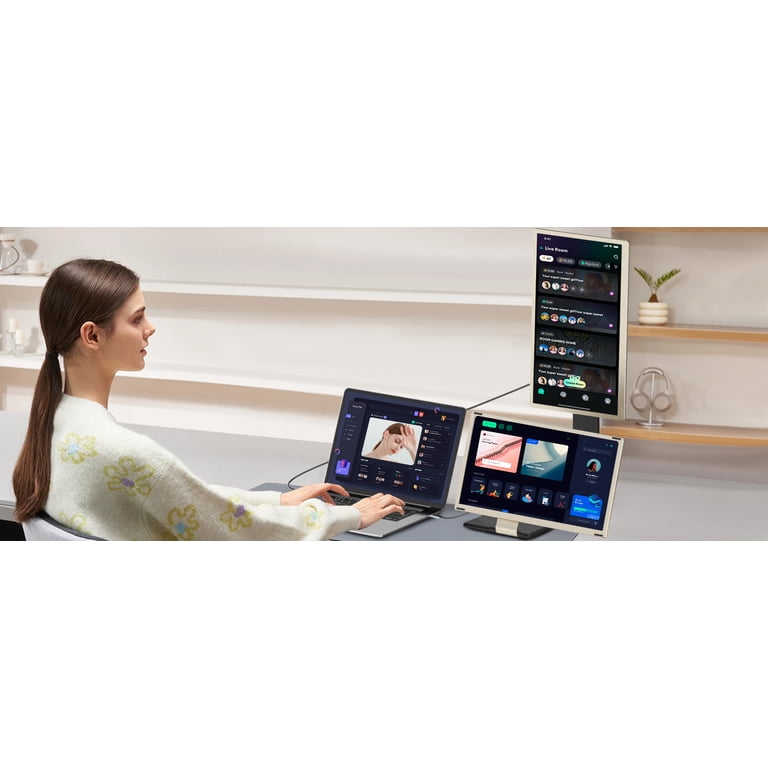 S6 Laptop Screen Extender, 15.6