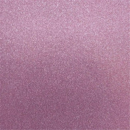 Best Creation 12 x 12 in. Orchid Glitter Cardstock, 15 Sheets Per