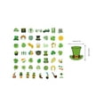 thumbnail image 3 of Cinvoph 50pcs St Patrick's Day Stickers Irish Shamrock Decals Decor for Party Favors Gift Packaging Envelopes Decorating Scrapbooking Removable Decals Gift for Women Men 2", 3 of 6