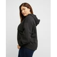 thumbnail image 2 of Hanes Originals Womens Fleece Plus Sizes Hoodie, 2 of 4