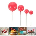 thumbnail image 3 of 20pcs mini globos topcake toppers bola pastel picks mini espuma en forma de bola toppers, 3 of 5