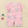 thumbnail image 2 of Newborn Romper Baby Boy Girl Outfit Sleeveless Romper Infant Clothes Boys Girls 0 3 6 9 12 18 24 Months Kaprioy Baby Outfits Boy, 2 of 4