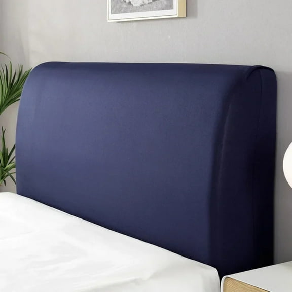 AIGIA Bed Headboard Cover Stretch Bed Headboard Slipcover Covers Dustproof Protector Velvet Cover for Upholstered Headboard
