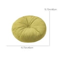 thumbnail image 3 of Seat Cushion, InsCrazy Cushion Thickened Fabric Round Balcony Tatami Windowsill Floor Machine Washable, 3 of 7