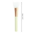thumbnail image 4 of Unique Bargains 1 Pc Soft Slant Tail-shaped Facial Mask Brush Yellow, 4 of 5