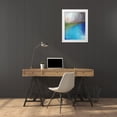 thumbnail image 3 of Jerry, Alison 15x18 White Modern Wood Framed Museum Art Print Titled - Peaks Bay II, 3 of 4
