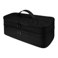 thumbnail image 1 of Estuche de Transporte de Doble Capa, Bolsa Resistente con Prensa Térmica, Organizador Resistente Al Agua, Estuche de Almacenamiento Portátil, Bolsa de Negro, 1 of 8