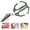 Green, variant on KANOHENO Multifunctional Heavy-Duty Kitchen Shears,2 In 1 Stainless Steel Kitchen Scissors with Ergonomic Handle for Cutting Meat,Seafood and Small Bones