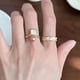 thumbnail image 4 of Pearl Ring Female Minority Design Advanced Sense Fashion Personality Adjustable Beimu Vintage Index Finger Ring Jewelry Gift, 4 of 5
