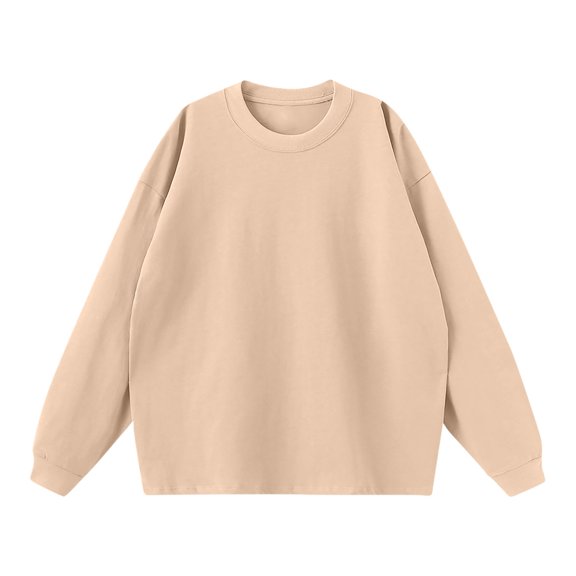 Chiccall Mens Sweatshirts Crew Neck Long Sleeve Loose Fit Pullover Winter Casual Soft Shirts