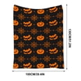thumbnail image 3 of LEFXSMR Halloween Blanket Fleece Fall Throw Blanket for Couch Pumpkin-themed Halloween Decoration for Home Holiday Sofa Bed, 39.37x51.18", 3 of 8