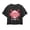 BLACK, variant on Instant Message - Baseball Chicago Short Sleeve Boxy Graphic T-Shirt