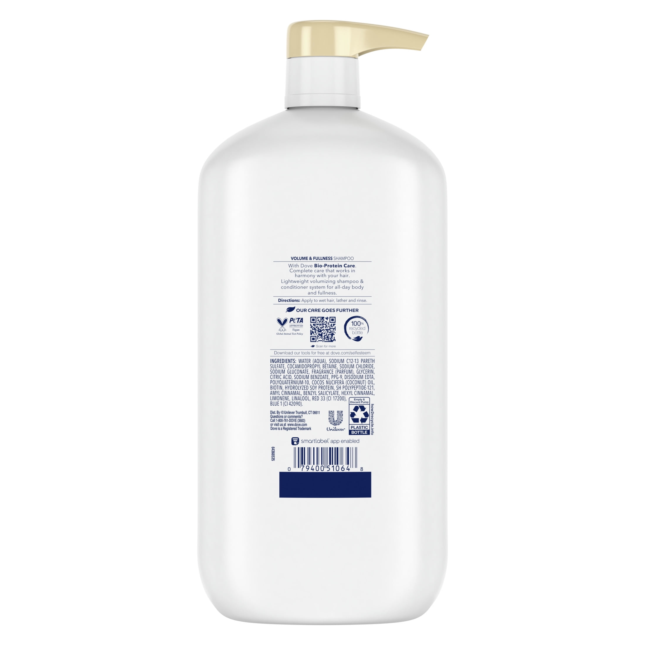 Dove Volume and Fullness Daily Shampoo with Bio-Protein Care, 31 fl oz