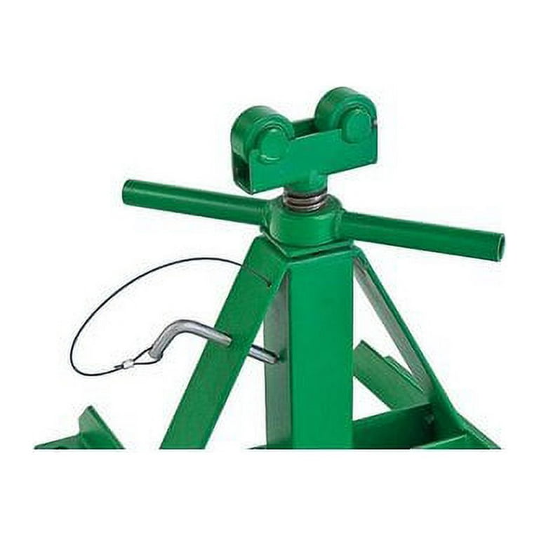 Greenlee 687 13 to 28-Inch 2,500 lbs Capacity Adjustable Telescoping Reel  Stand