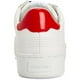 Calvin Klein Womens Clarine Leather Athleisure Fashion Sneakers - Walmart.com