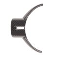 thumbnail image 4 of Steering Wheel Cover Trim, Scratch Proof Wear Resistant Genuine Carbon Fiber Back Adhesive Steering Wheel Panel Frame Protector Fashion  For Auto Modification, 4 of 8