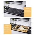 thumbnail image 2 of Large Induction Cooktop Protector Mat Summer Sunflowers Stove Top Covers for Electric Stove, Country Botanical Flowers Leaves Decorative Stove Burner Cover Mats, Glass Top Stove Cover, 2 of 7