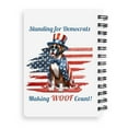 thumbnail image 2 of Democratic Boxer Dog Making Woof Count Election 2024 Spiral Bound Journal Boxers Dog Lover Gifts Idea 5x7in Spiral Notebook - 01001, 2 of 5