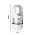 thumbnail image 3 of Fiudx Masajeador de Cuero Cabeludo, Cepillo Ergonómico En Aceite Capilar, Peine En Depósito Visible, Previene La Caída Del Cabello, Promueve La Salud Del Cuero Cabelludo, Diseño Fácil de Limpiar, par, 3 of 7