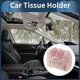 thumbnail image 2 of Unique Bargains Car Tissue Holder Car Tissue Box Organizer Cat Plush 7.87"x5.91"x3.15" Pink 1 Pc, 2 of 6