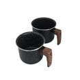 thumbnail image 2 of Westinghouse Set de Pocillos de Mármol Negro Madera 2 Piezas WCCS008502AMBB negro, 2 of 6