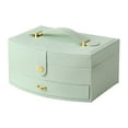 thumbnail image 3 of Caja organizadora de joyas jinwen Decorativa Verde, 3 of 7