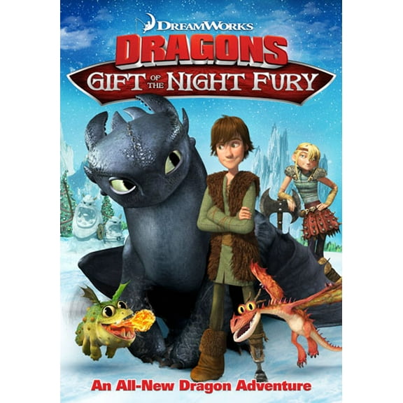 Pre-Owned Dreamworks Dragons: Gift Of The Night Fury (Dvd) (Good)