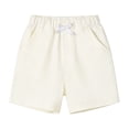 thumbnail image 6 of HILEELANG Little Girls 100% Cotton Bunny Stripe Ruffle Short Set, Sizes 7T, 6 of 7