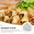 thumbnail image 3 of Stainless Steel Snail Dish Escargot Plate Food Plate Compartment Holes Plates, 3 of 4