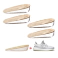 thumbnail image 1 of 2 Pairs Gel Height Increase Insole, Invisible Heel Lift Inserts, Elastic Shock Absorption Pads for Men & Women, 1 of 6