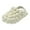 Creamy Apricot 27-28, variant on HILABEE bubble slide Slippers, Slide Sandals ,Funny Lychee Shoes Slides for Kids Girls Black 29-30